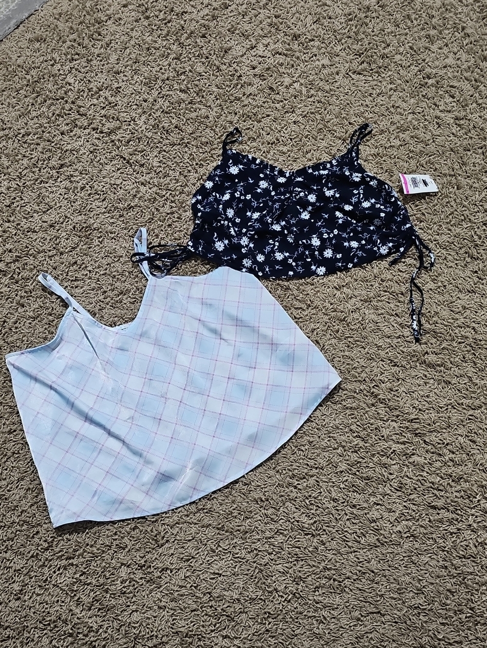 NWOT Bundle of TWO Tank Tops Spaghetti Straps BP & Abound Nordstrom Cropped